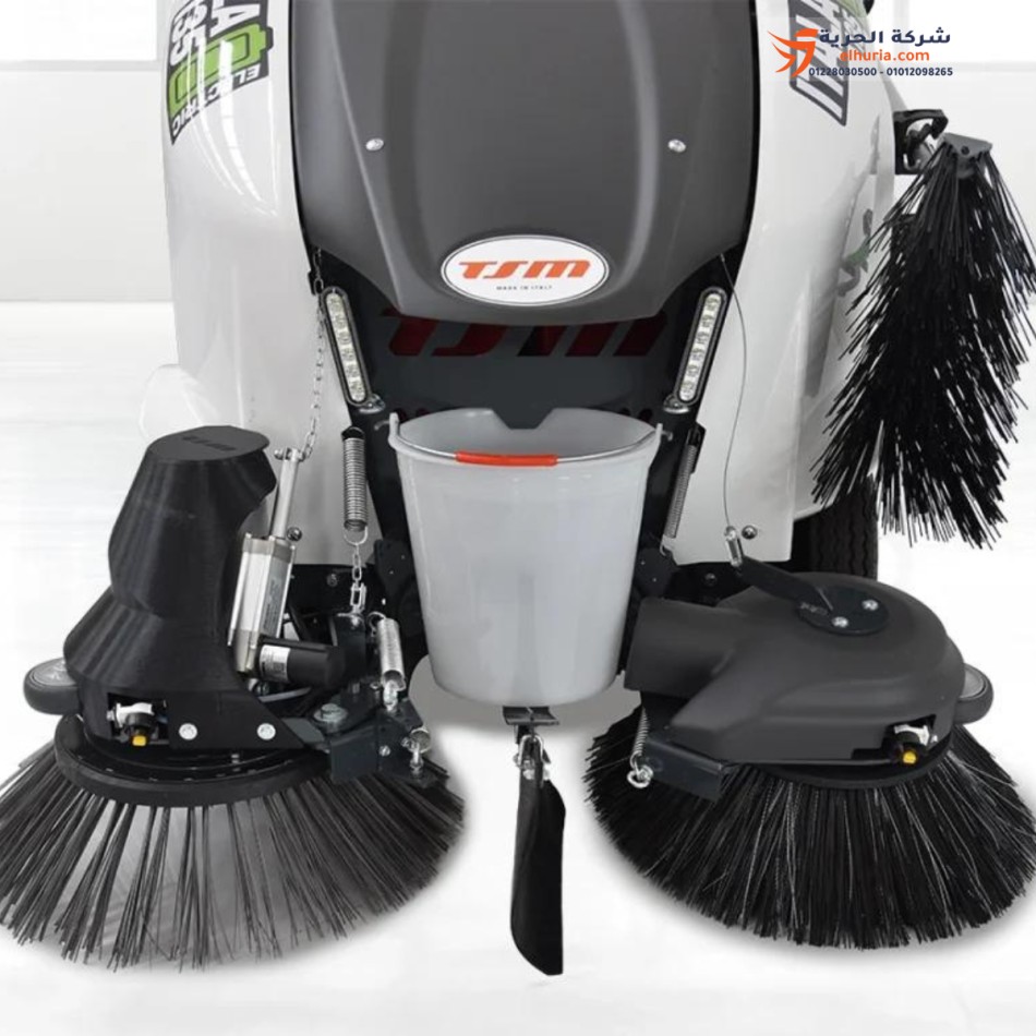 TSM ITALA 135 street sweeping machine for compounds and tourist resorts